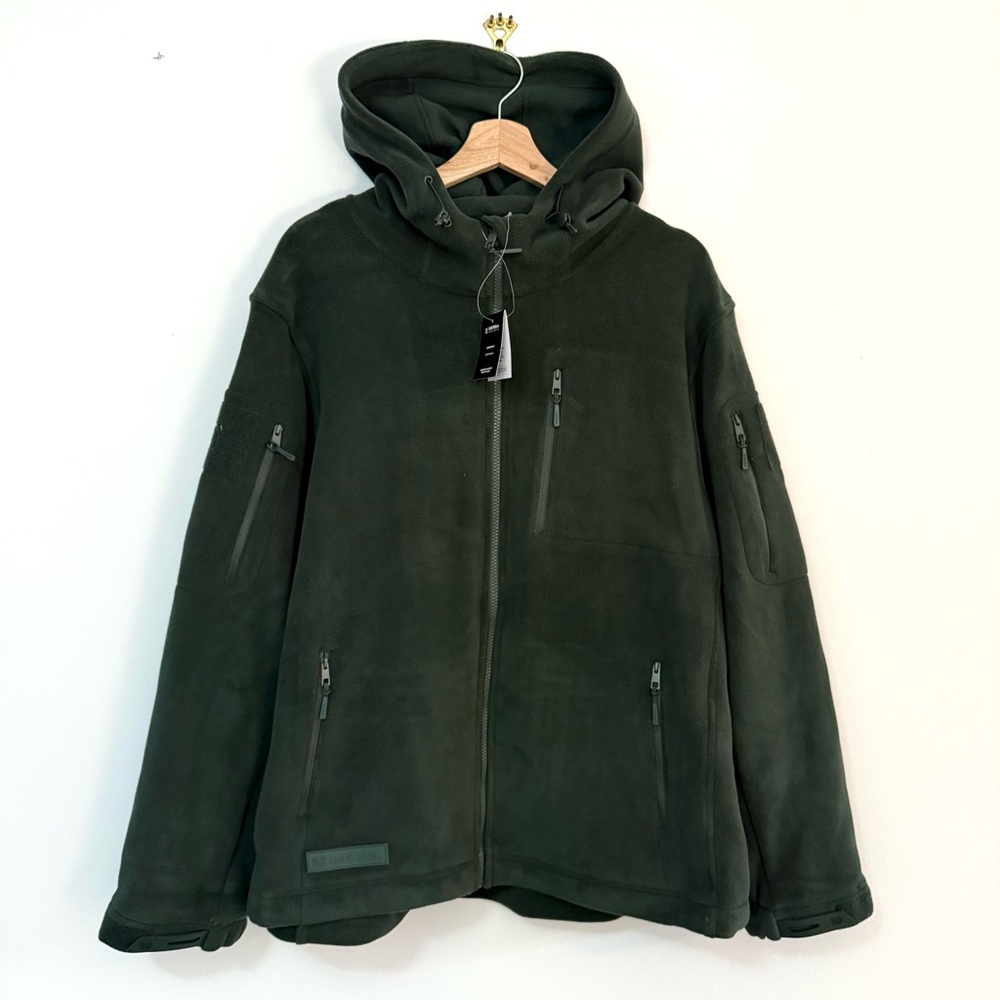 NWT Baerskin Tactical Hoodie 4.0 Women’s Fleece Dark Green Jacket